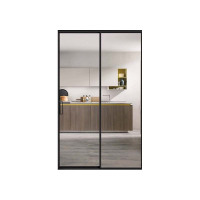 天虎 铝合金玻璃推拉门 单移门 平方米