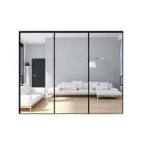 天虎 铝合金玻璃推拉门 三移门(安装款) 平方米