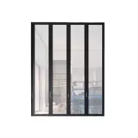 天虎 铝合金折叠门 防夹手1.6 平方米