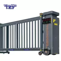 天虎 不锈钢电动伸缩门 304-SSM-06 米