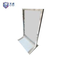 天虎 不锈钢玻璃围栏 1.5m高 米