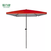 喜力健 户外四角遮阳伞 红S-2.5*2.5M 把