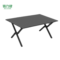 喜力健 户外折叠桌 黑色-90*60*45CM 个