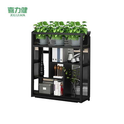 喜力健  铁艺花架 黑色板黑架-120CM 个