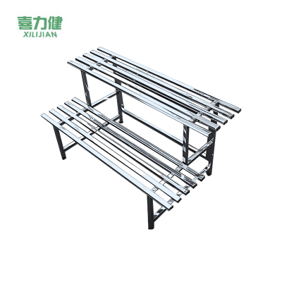 喜力健  户外不锈钢花架 两层-长150CM 个