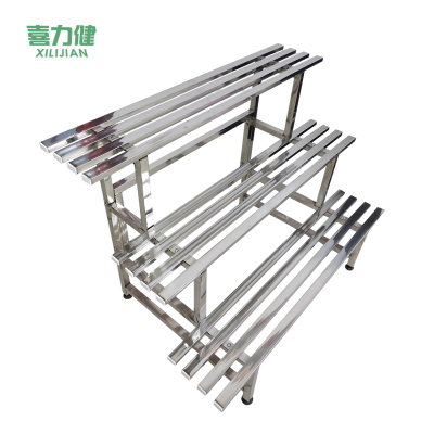 喜力健  户外不锈钢花架 三层-长80CM 个