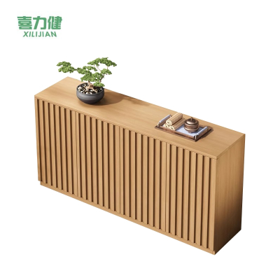 喜力健 铝合金储物柜 原木1400*435*1000MM 个