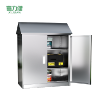 喜力健 不锈钢收纳柜 201对开门1*0.9*0.42M 个