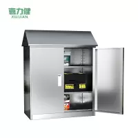 喜力健 不锈钢收纳柜 304对开门1*0.9*0.42M 个