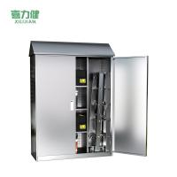 喜力健 不锈钢收纳柜 201对开门1.6*1.2*0.42M 个