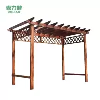 喜力健 防腐木长廊葡萄架 4*2*2.6M 套