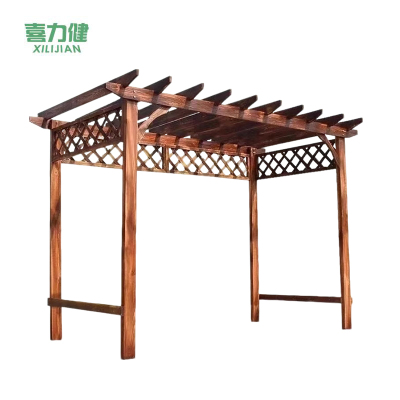 喜力健  防腐木长廊葡萄架 4*3*2.6M 套
