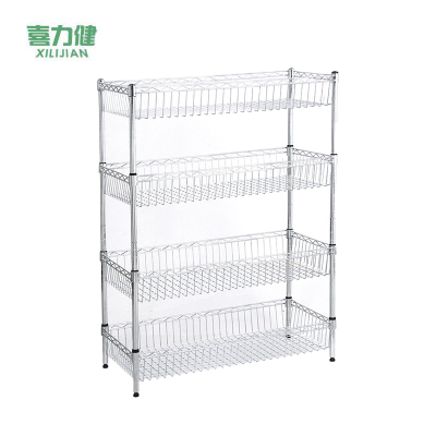 喜力健 多层置物架 45*25*100CM 个