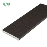 喜力健 PVC实心踢脚线 长3M*高4CM*厚10MM-深木纹 根