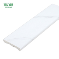 喜力健 PVC实心踢脚线 长3M*高10CM*厚10MM-新爵士白 根