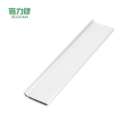 喜力健 铝合金卡扣踢脚线 长2.5M*高6CM*厚10MM-哑白 根