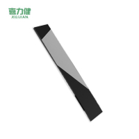 喜力健 自粘PVC地脚线 亮黑色-长3M*高0.10M*3MM 条