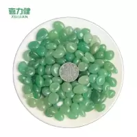 喜力健 七彩雨花石 1CM*1.5CM-绿色 包