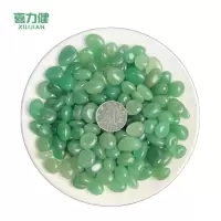 喜力健  七彩雨花石 1.5CM*2CM-绿色 包