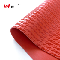 围一 绝缘胶垫 红色条纹10mm*1m*5m 卷