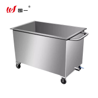 围一 不锈钢304移动水箱双层 单层100*50*50cm 个