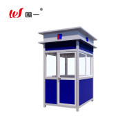 围一 钢结构治安岗亭 方形1500*1500*2700cm 个