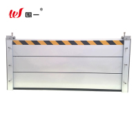 围一 铝合金防汛挡水板 门宽100cm*高40cm*厚4cm 套