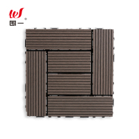 围一  塑木地板 巧克力色转型-300*300*22MM 片