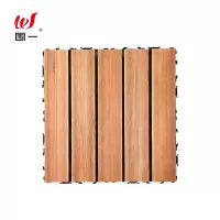 围一 塑木地板 碳化木-300*300*21MM 片