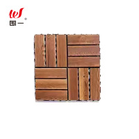 围一 塑木地板 八小拼碳化木-300*300*21MM 片