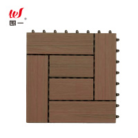 围一  塑木地板 转型二代共挤柚木色-300*300*22MM 片