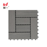 围一  塑木地板 转型二代共挤银灰色-300*300*22MM 片