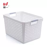 围一  分隔收纳筐 白色窄口小号 个