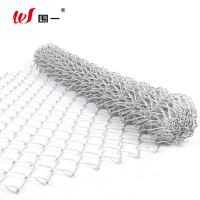 围一 热镀锌钢丝勾花网 孔径5*5cm 平方米