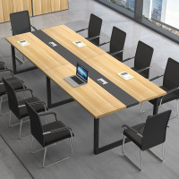 会议桌长桌简约现代会议室桌椅组合长条大桌子工作台长方形办公桌