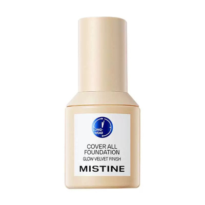 Mistine蜜丝婷小蓝盾轻透柔焦粉底液30ml #LF100 自然瓷白