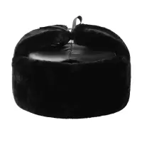 围盛 防寒帽 黑色 顶