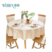 围盛 防水防油桌布 180cm圆桌布 张