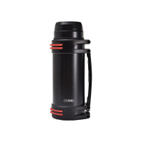 卫未来 304不锈钢保温壶 黑色2000ML 个