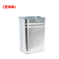 卫未来 镀锌垃圾桶 镀锌加厚方桶31*25*43.5cm 个