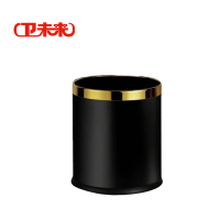 卫未来 酒店垃圾桶 金圈15L双层桶 个