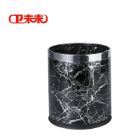 卫未来 酒店垃圾桶 黑大理石纹 个