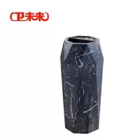 卫未来 商用垃圾桶 沉稳黑大理石 个