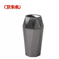卫未来 商用垃圾桶 高档黑金 个