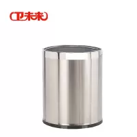卫未来 不锈钢垃圾桶 8L单层不锈钢 个