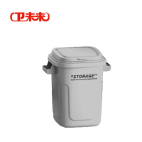 卫未来 厨房垃圾桶 10L灰色带盖 个