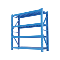 围达 四层加强中型货架材料架 2000*600*2000mm 承重500KG 个