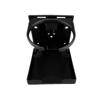 围达 黑色塑料折叠杯架 93*105*98mm 个