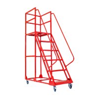 围达 仓库平台梯 平台离地1.5米红色 个