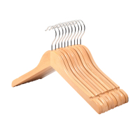 围达 实木衣架 本色人字架44.5cm 组